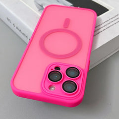 Magnetic Matte Translucent Armor Case for iPhone