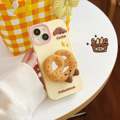Donut Cookies Silicone Phone Case