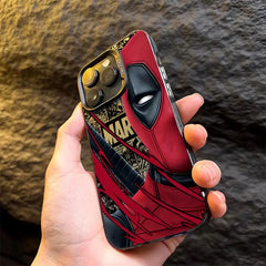 Spider-Man Half Face Soft iPhone Case