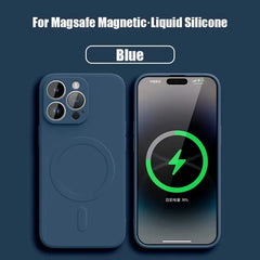 Liquid Silicone Magnetic Phone Case