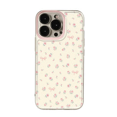 Clear Floral Phone Case