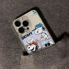 Cartoon Snoopy Guitar Soft Phone Case