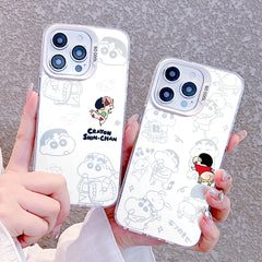 Funny Shin Chan Colorful iPhone Case