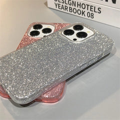 Glitter Gradient Shockproof Case For iPhone