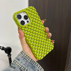 Green Pearl Hollow TPU Phone Case