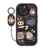 Cute Labubu Phone Case with Rope