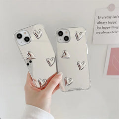 Heart Design Silicone Case