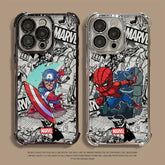 Spider-Man & Captain America Phone Case
