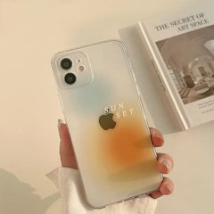 Sunset Gradient Art Phone Case