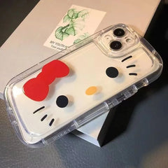 Hello Kitty Red Bow Strap Phone Case