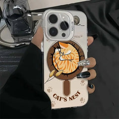 Sleeping Orange Cat Phone Case