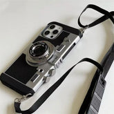 Retro Camera Crossbody Phone Case for iPhone