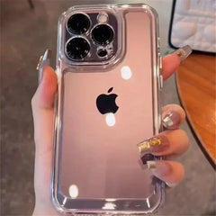 Clear Shockproof Armor Case for iPhone