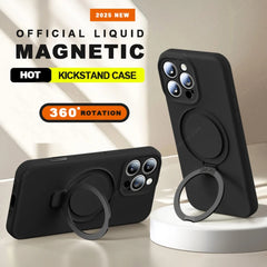 Magsafe Silicone Stand iPhone Case