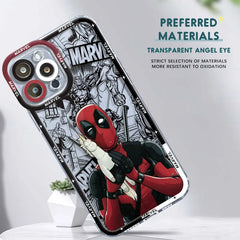 Marvel Deadpool Clear Bumper iPhone Case