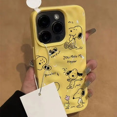 Cartoon Snoopy Phone Case