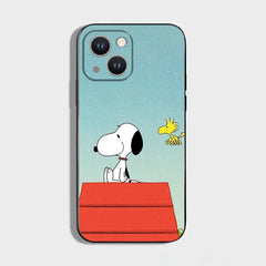 Cartoon Snoopy Soft Silicone Phone Case