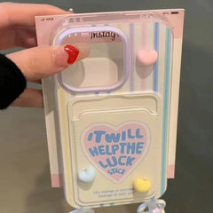 Stripe Card Holder Case for iPhone