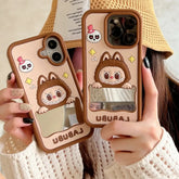 waii Cartoon Laububu Phone Case with Mirror