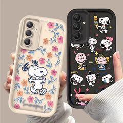 Snoopy Flower Samsung Case