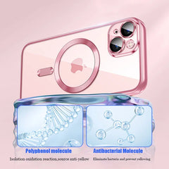Clear Magnetic Silicone Case for iPhone