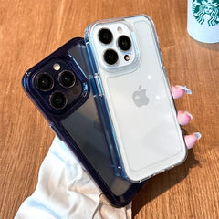 Clear Shockproof Armor Case for iPhone