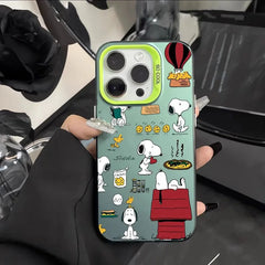 Snoopy Cartoon Bumper Phone Case