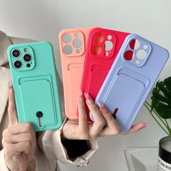 Card Slot Wallet Phone Case for iPhone