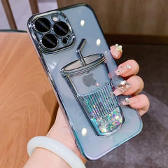 Plating Transparent TPU Phone Case