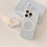 Plaid Magnetic Phone Case