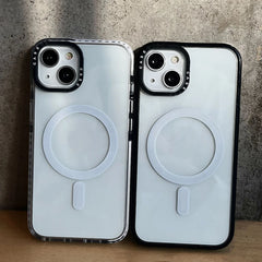Magnetic Clear Anti-Fall Case for iPhone