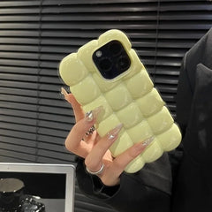 Cute 3D Block Candy Color Case for iPhone