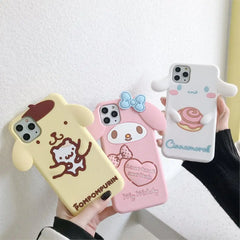 Cartoon My Melody & Cinnamoroll Phone Case