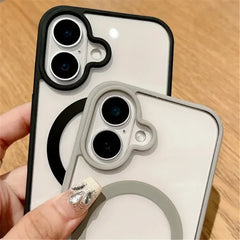 Magnetic Clear Acrylic Case for iPhone