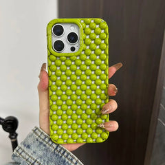 Green Pearl Hollow TPU Phone Case