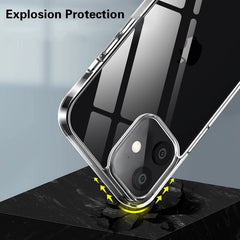 Clear Shockproof Case For iPhone