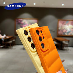 Wave Puffer Silicone Case for Samsung