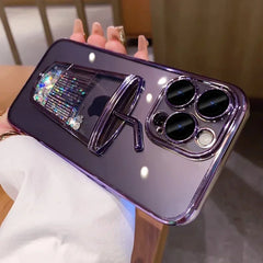 Plating Transparent TPU Phone Case