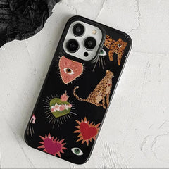 Luminous Graffiti Love Phone Case