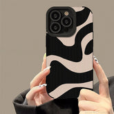 Zebra Stripe Shockproof Silicone Phone Case