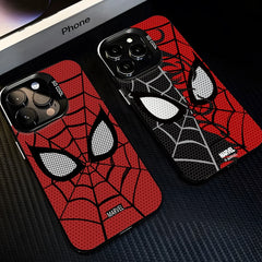 Spider-Net Black Red iPhone Case