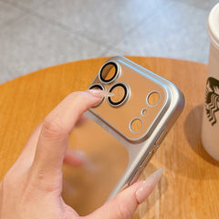 Transparent Plating Frame Phone Case