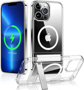 Clear MagSafe Case with Kickstand for iPhone