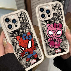 Spider-Man & Hello Kitty Phone Case