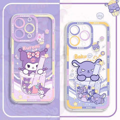 My Melody Kuromi Cinnamoroll Case for iPhone