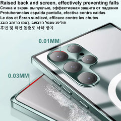 Magnetic Plating Magsafe Case for Samsung Galaxy