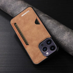 Retro PU Leather Wallet Phone Case for iPhone