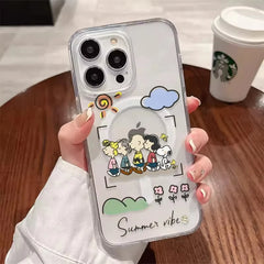 Snoopy Magnetic Samsung Phone Case