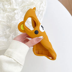 Rilakkuma Bear Silicone Case for iPhone