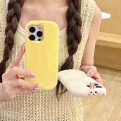 3D Cartoon Rabbit Silicone Phone Case